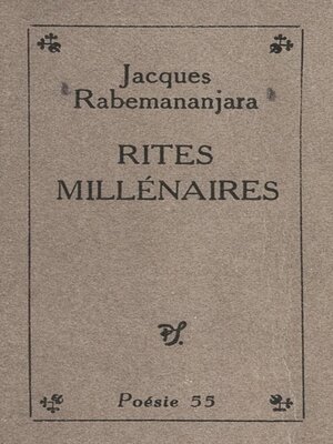 cover image of Rites millénaires